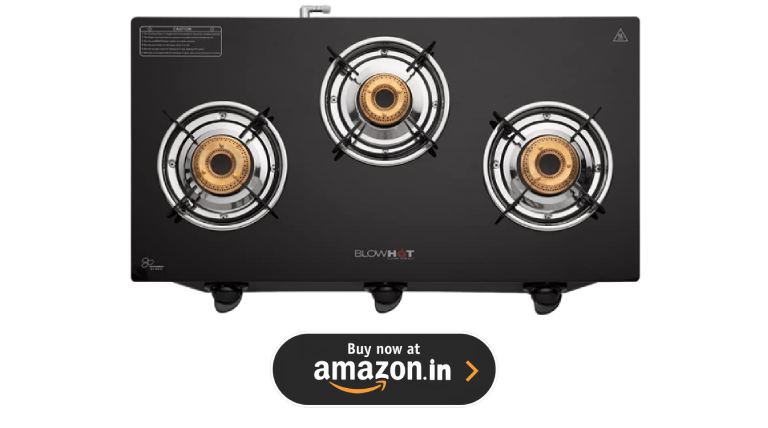 BLOWHOT Ruby 3 Burners Gas Stove