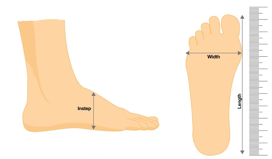How to Measure Men Shoe Size